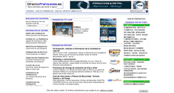 Desktop Screenshot of directofranquicias.es